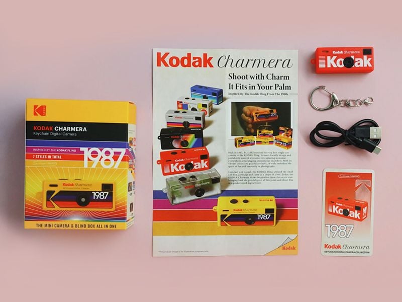 Charmera Kodak Keyring Camera - Image 3