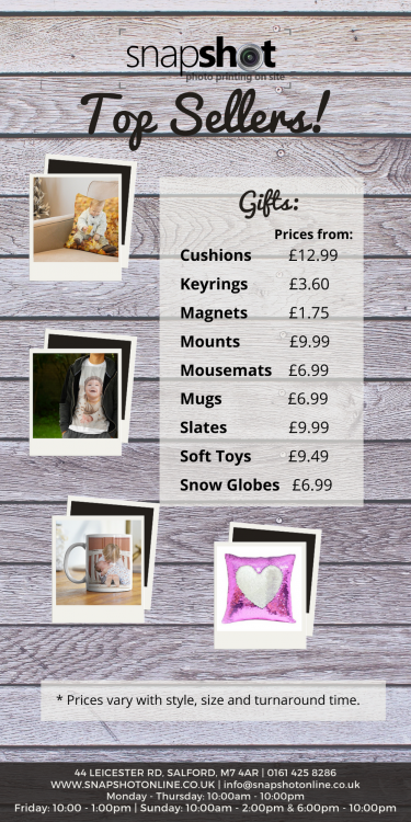 Personalised Gifts | Create Beautiful Photo Gifts - SNAPSHOT